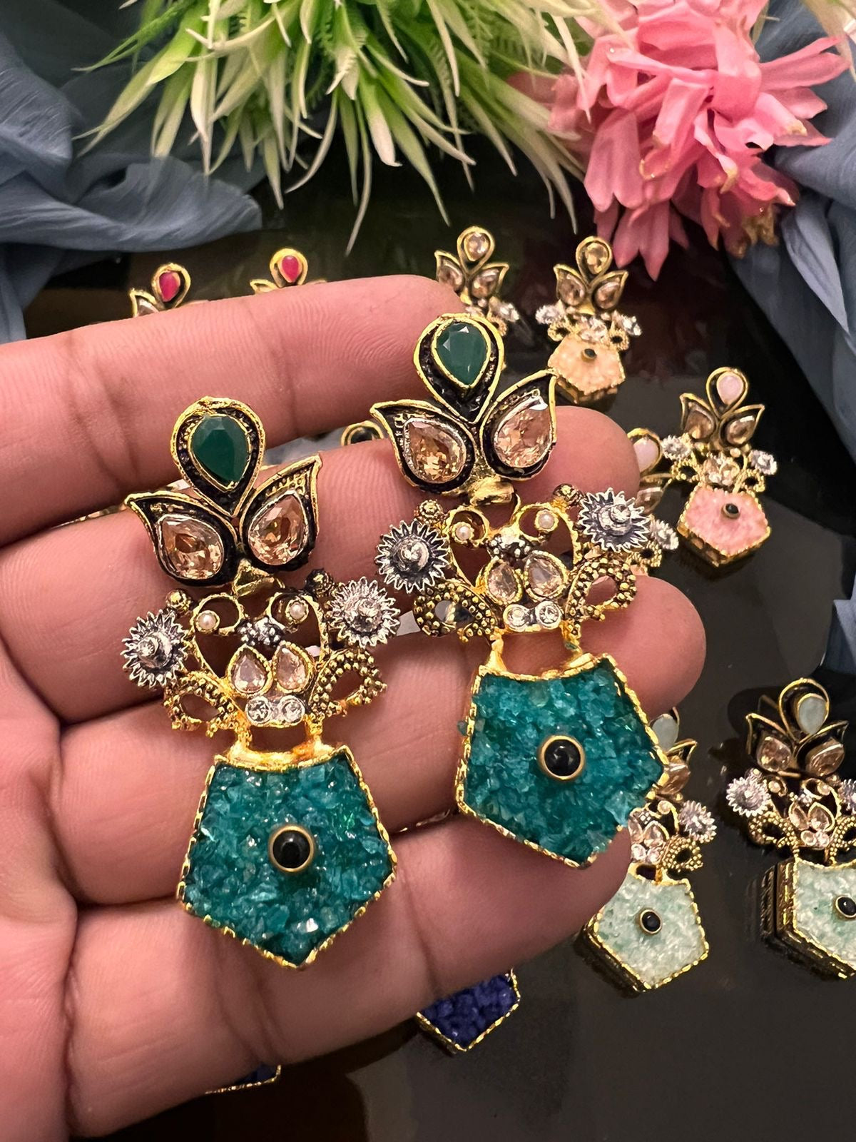 *Crush Ball Earrings*