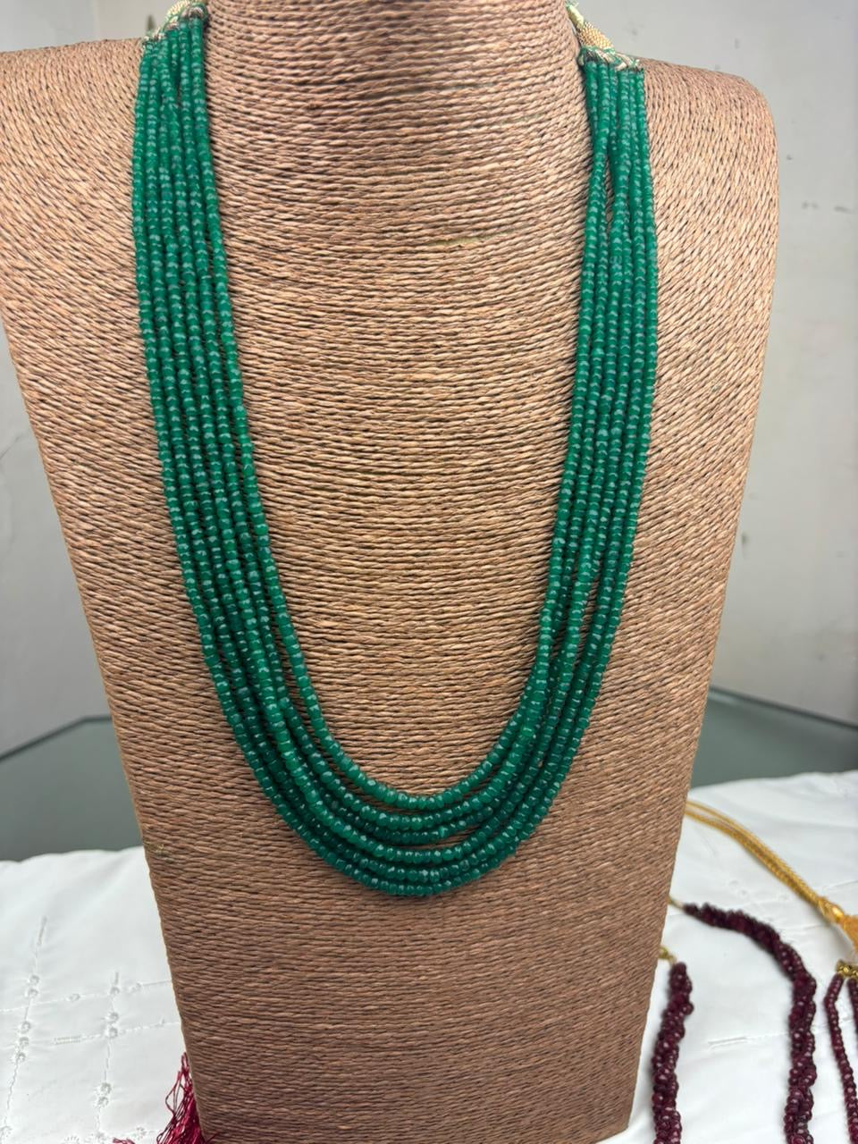 *Made to order, Semi precious jade stone strings. You can customise it too*