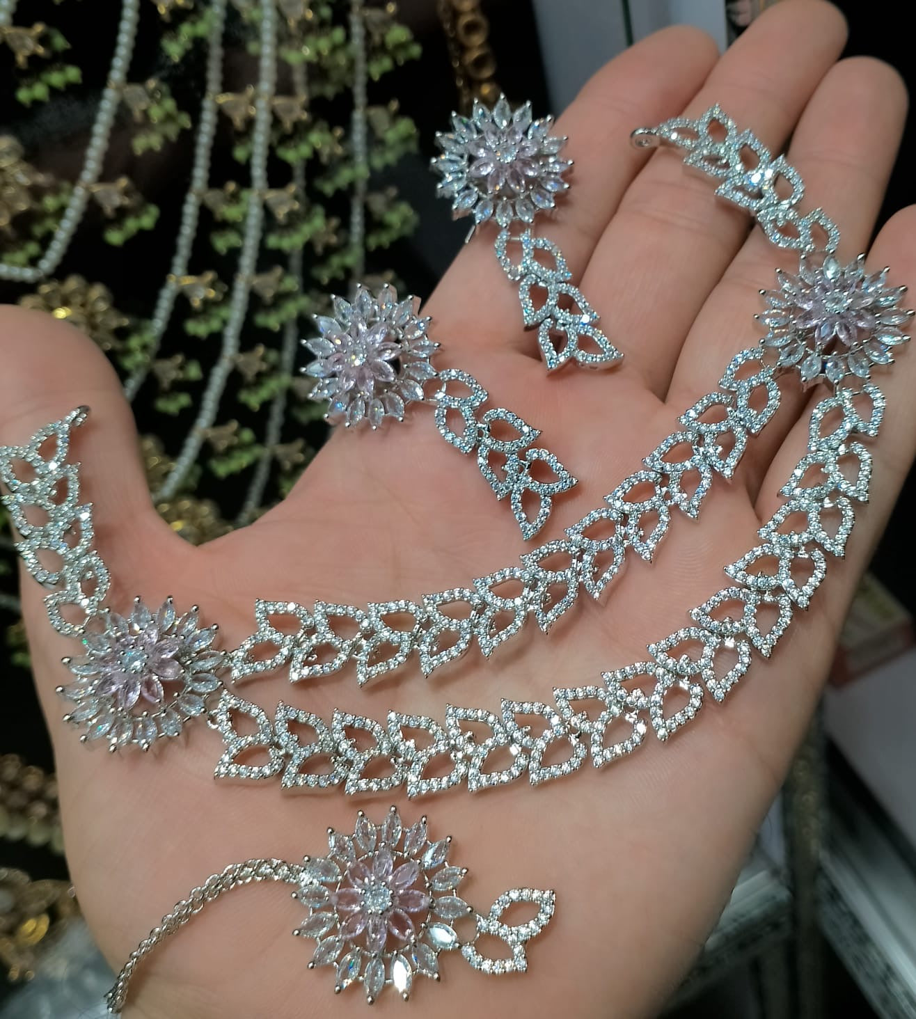 *Zircon sets with Bindiya*