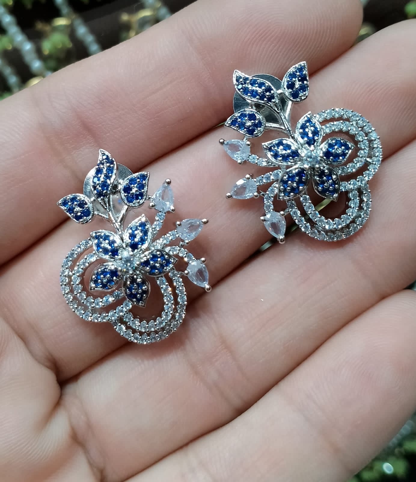 *American Diamond Zircon Studs*