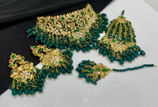 Gold casting Collor set