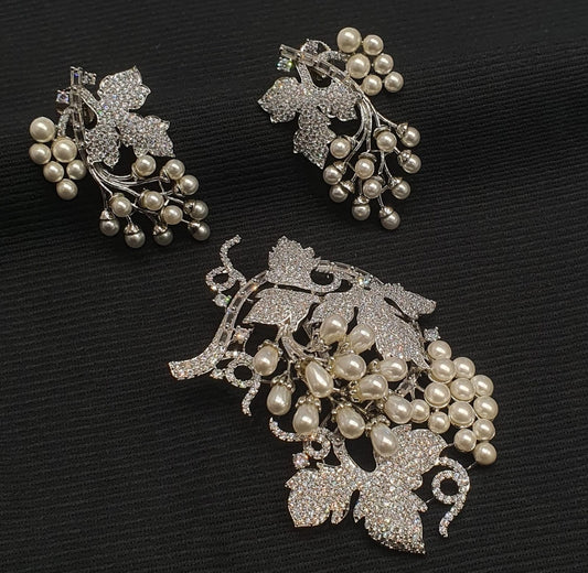 Pendant zircon and tops sets