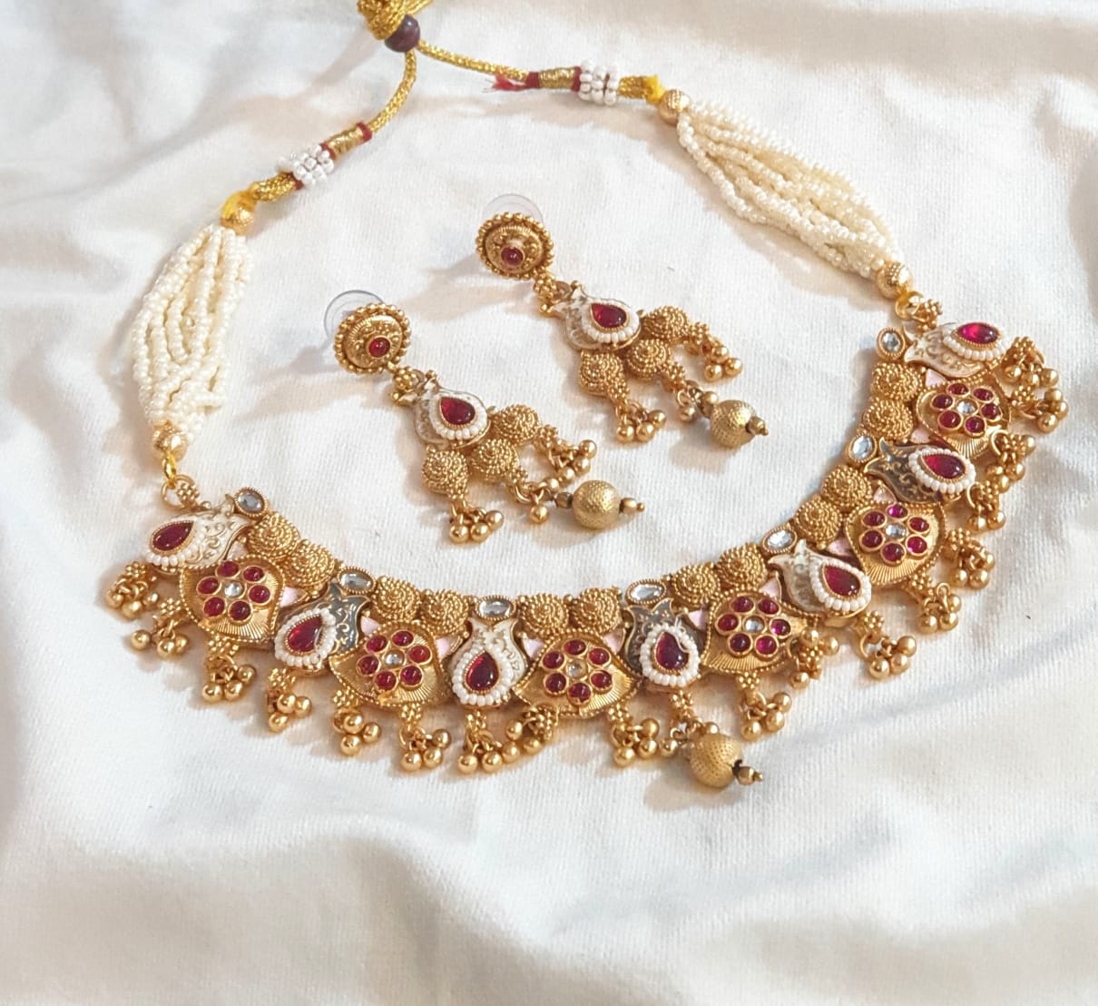 Rajwari necklace set