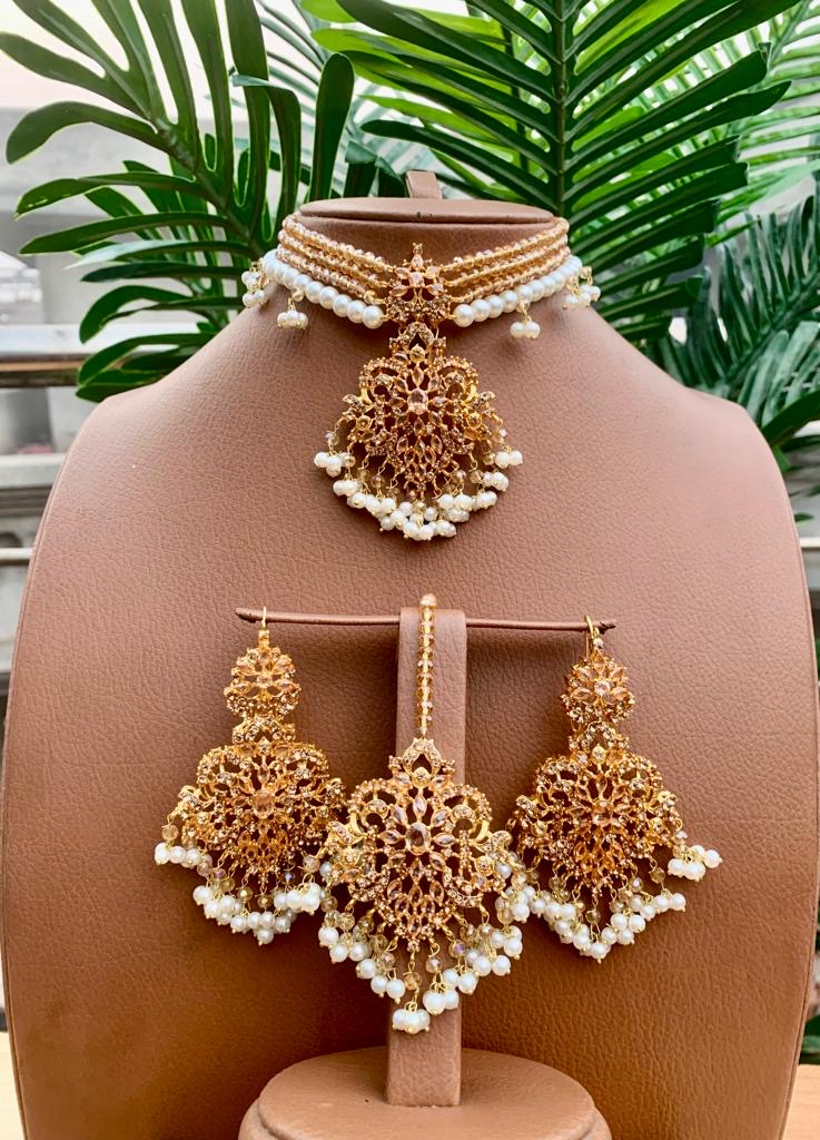 *Choker Sets with Bindiya*