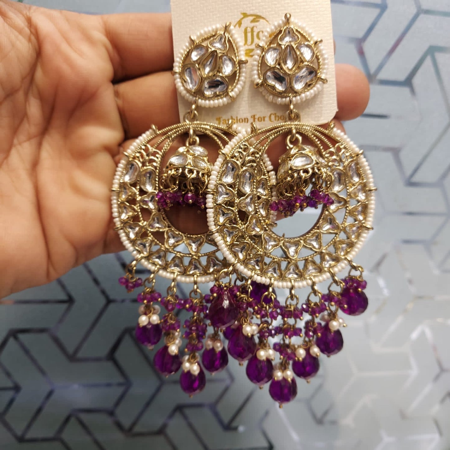 Bala jhumkasss earrings