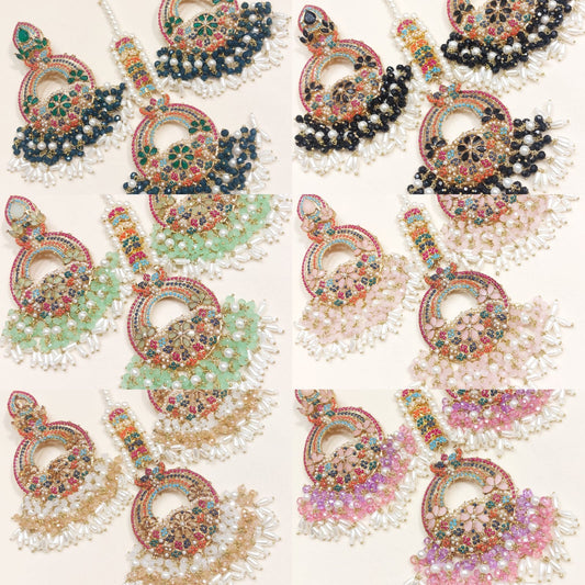 *Nauratan Multicoloured Bala and Tikka Sets*