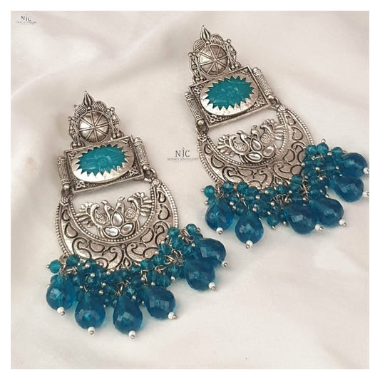 Oxidised earrings