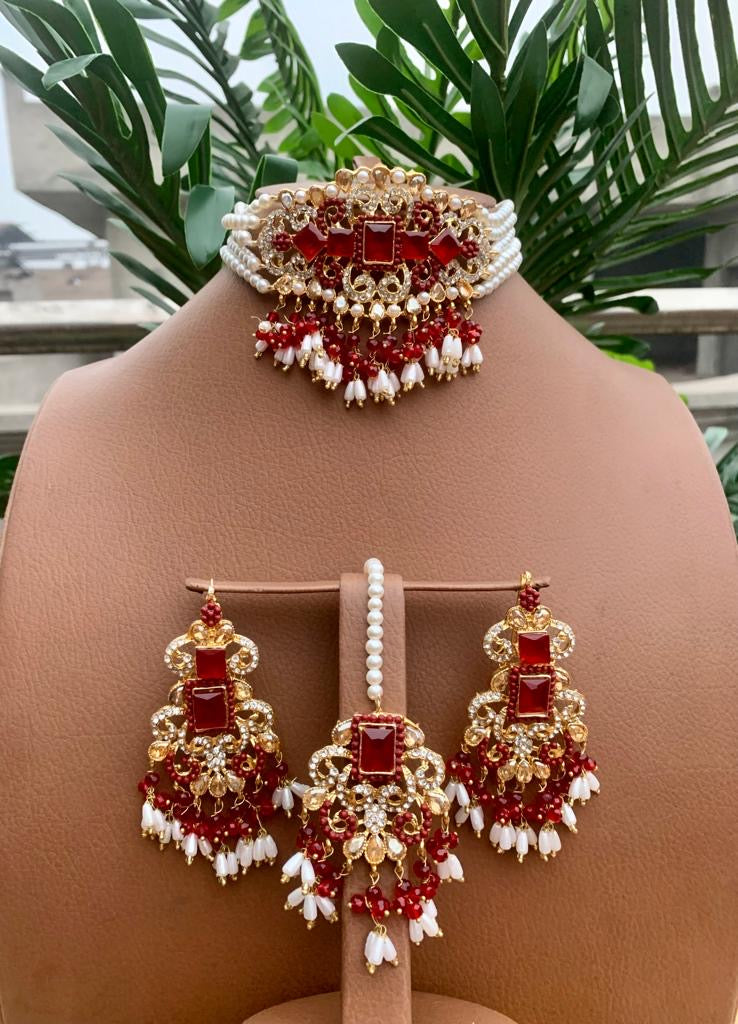 *Choker sets with Bindiya*