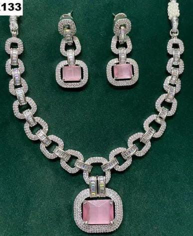 *American Zircon Diamond Necklace Sets*