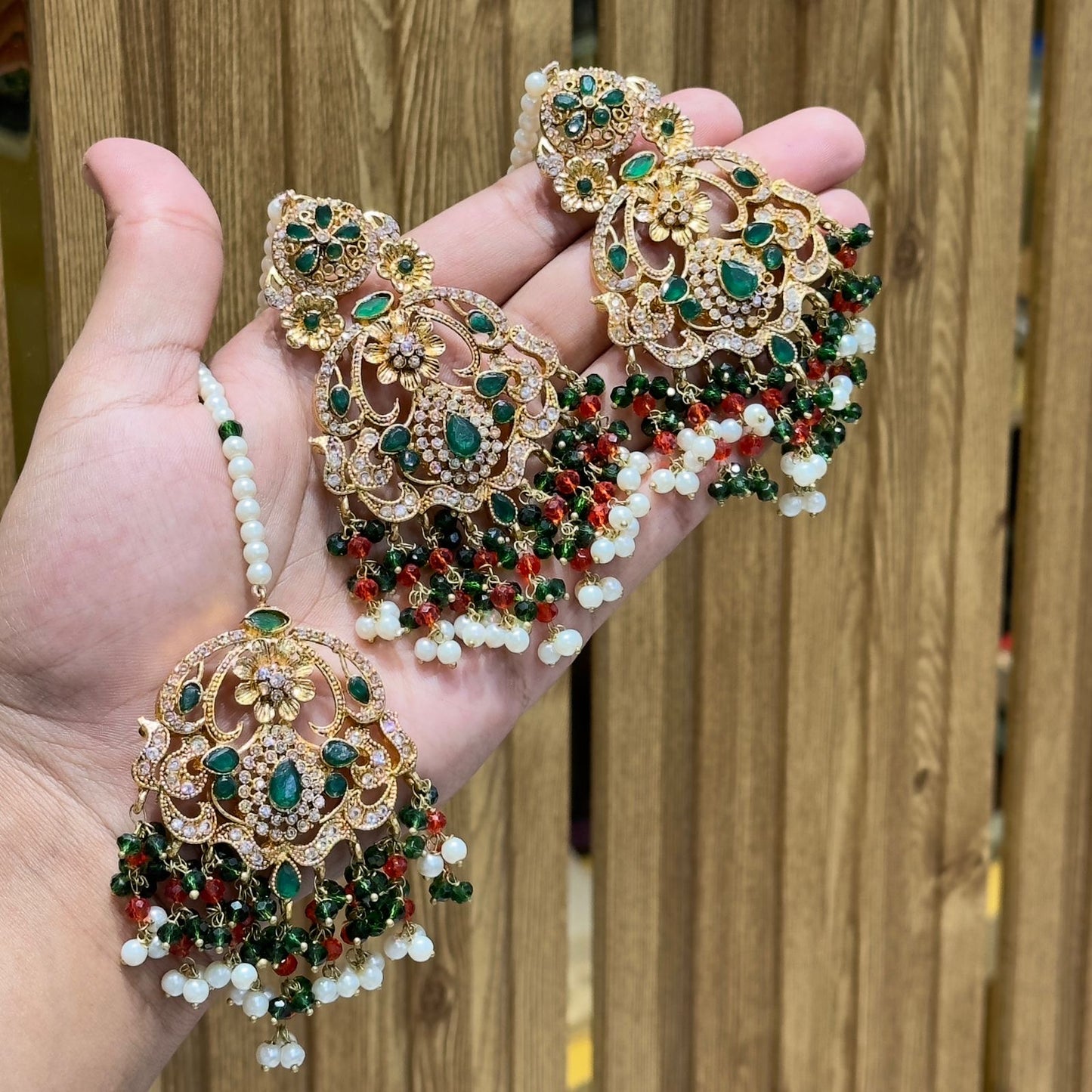Earrings & Tikka