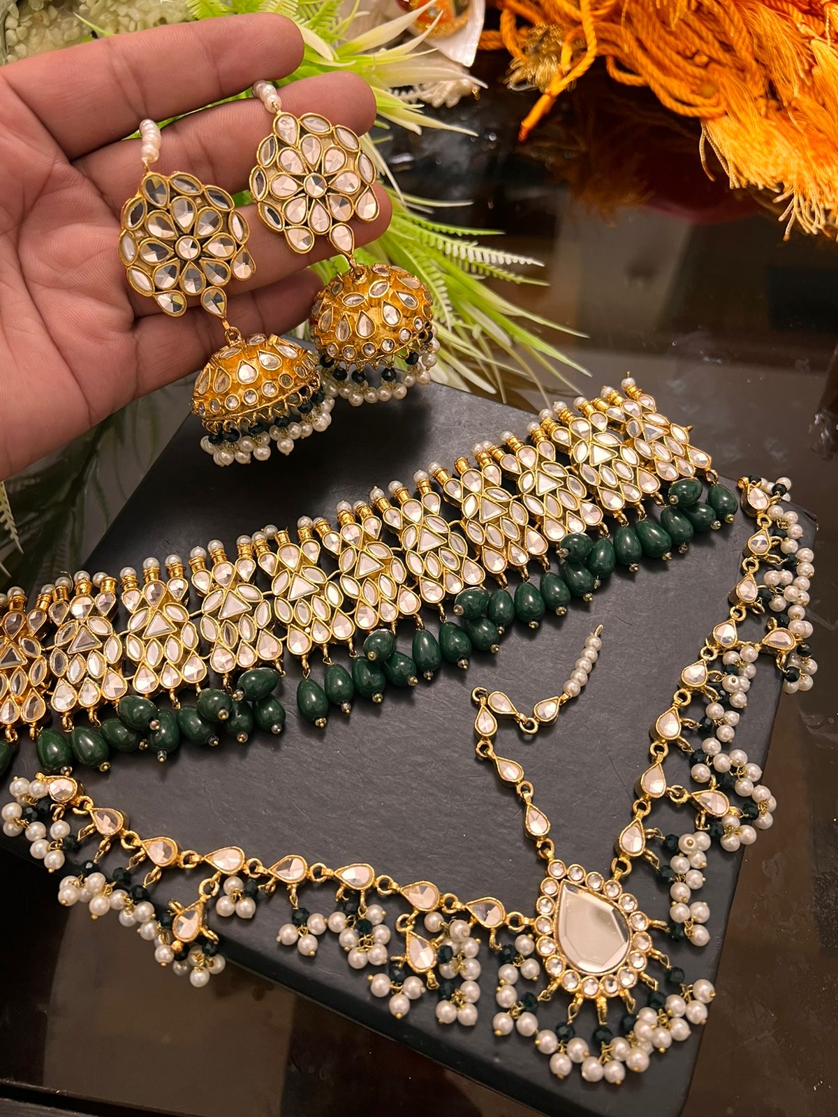 Farahiii Kundan set