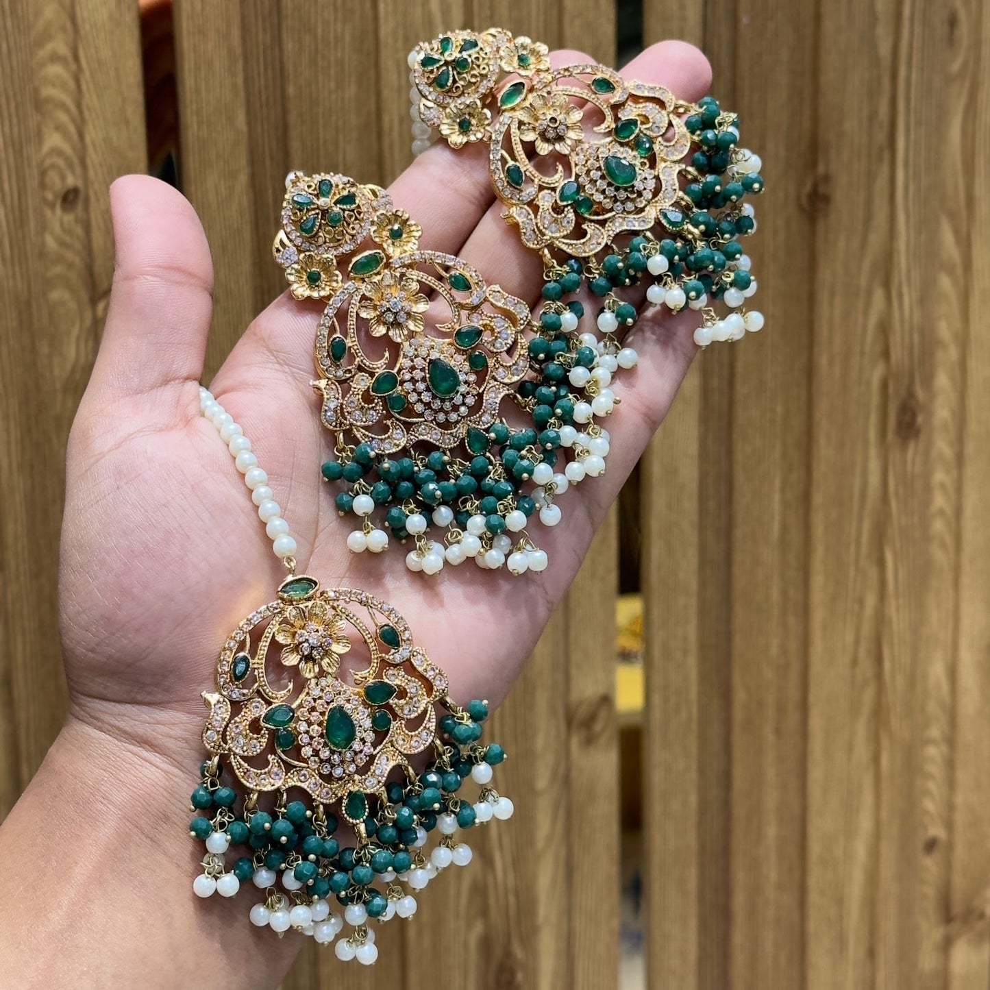 Earrings & Tikka