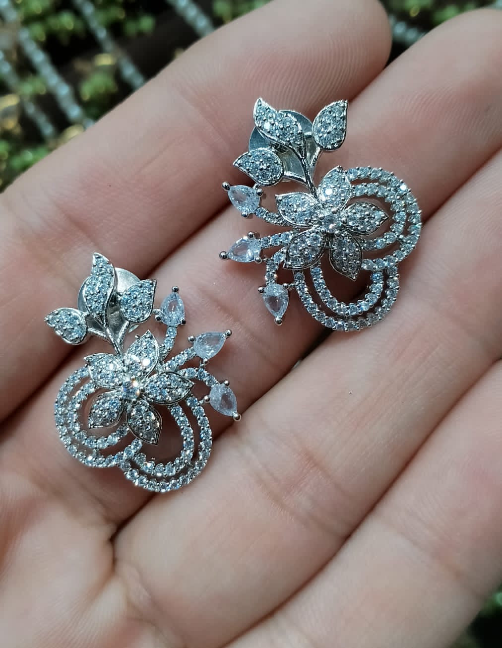 *American Diamond Zircon Studs*