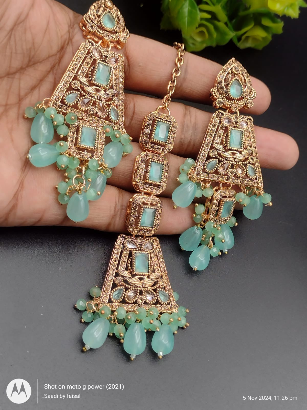 Earrings & Tikka