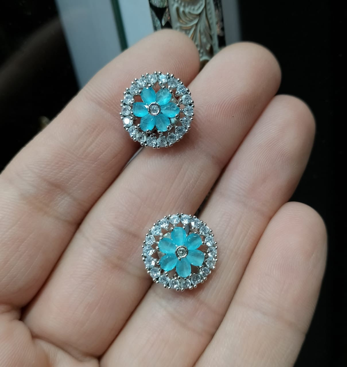 American Diamond studs tops