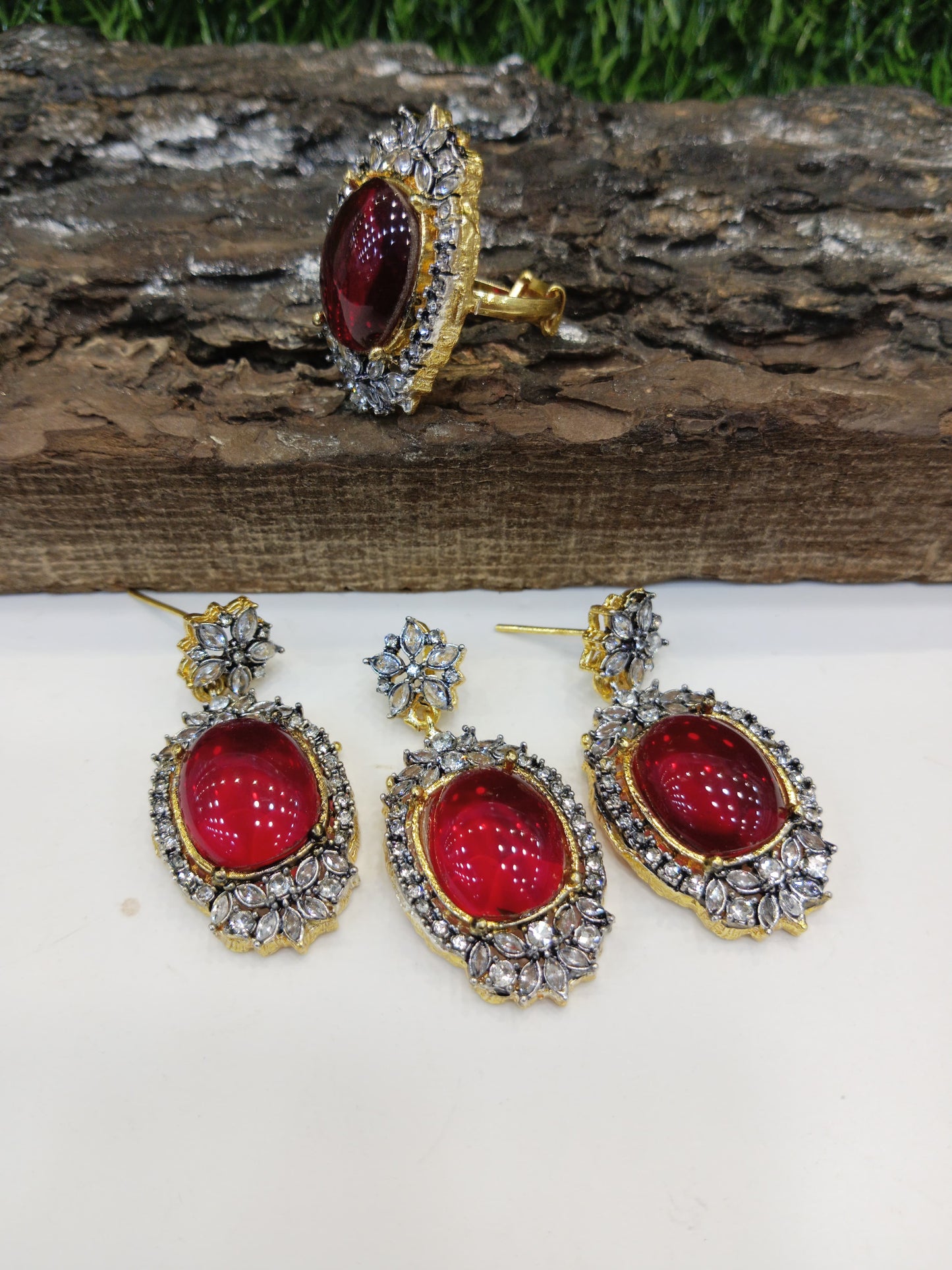 Combo set double 88 stone
Which Australian zircon work
All color range available