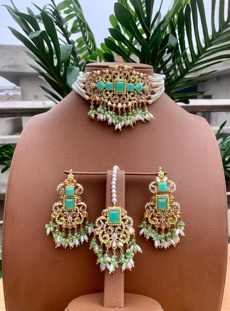*Choker sets with Bindiya*