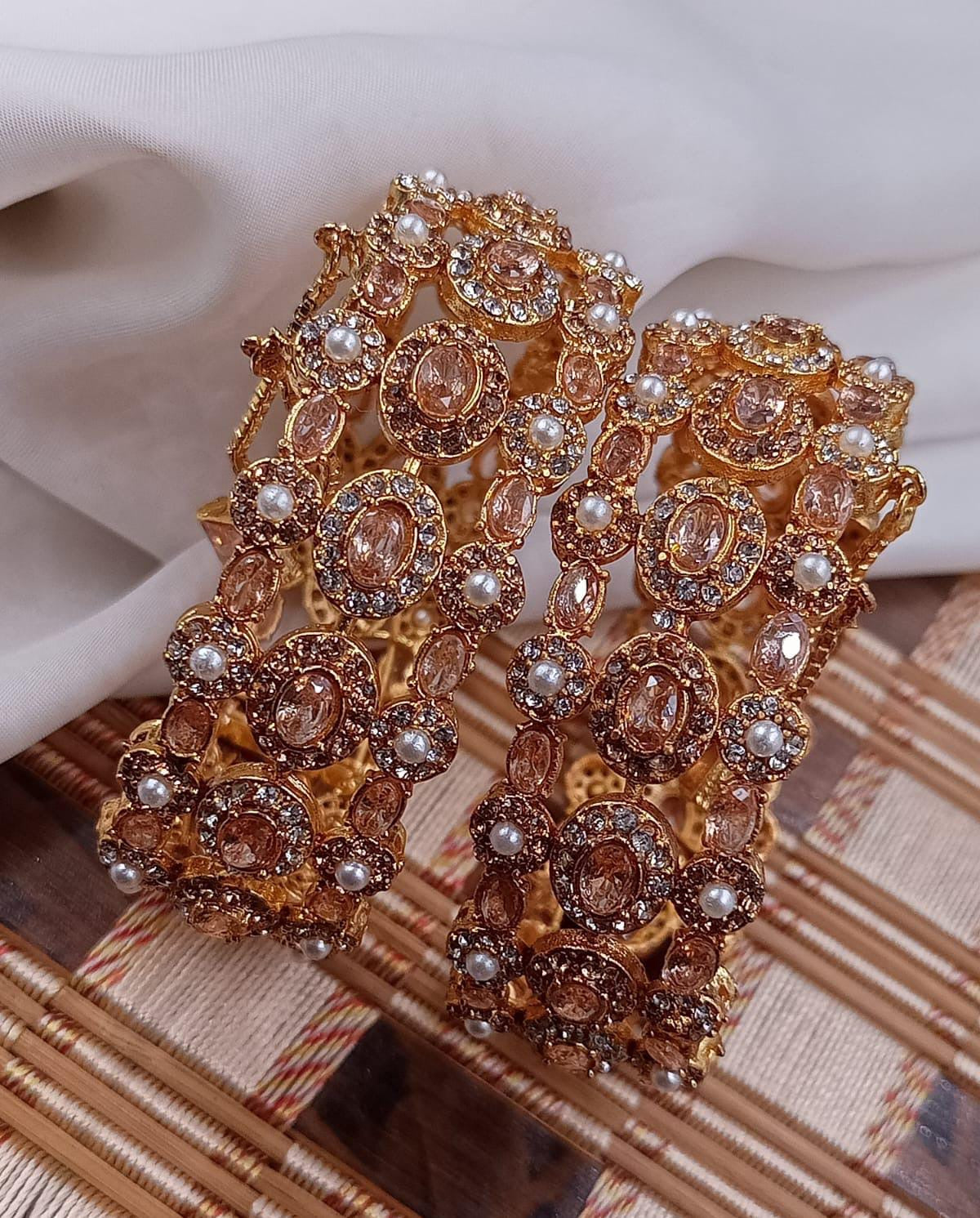 *Stones Studded Kara’s/Bangles*