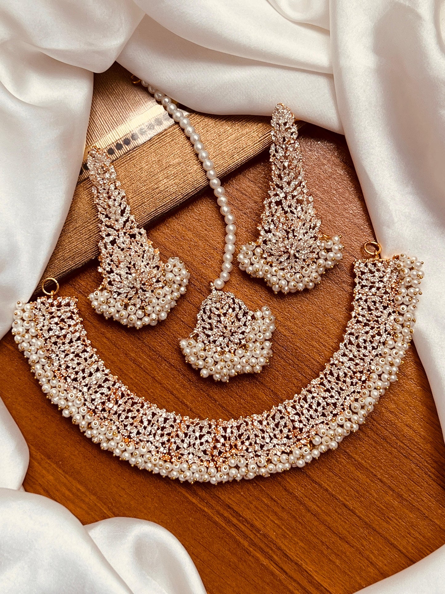 *Elegant partywear set necklace set*