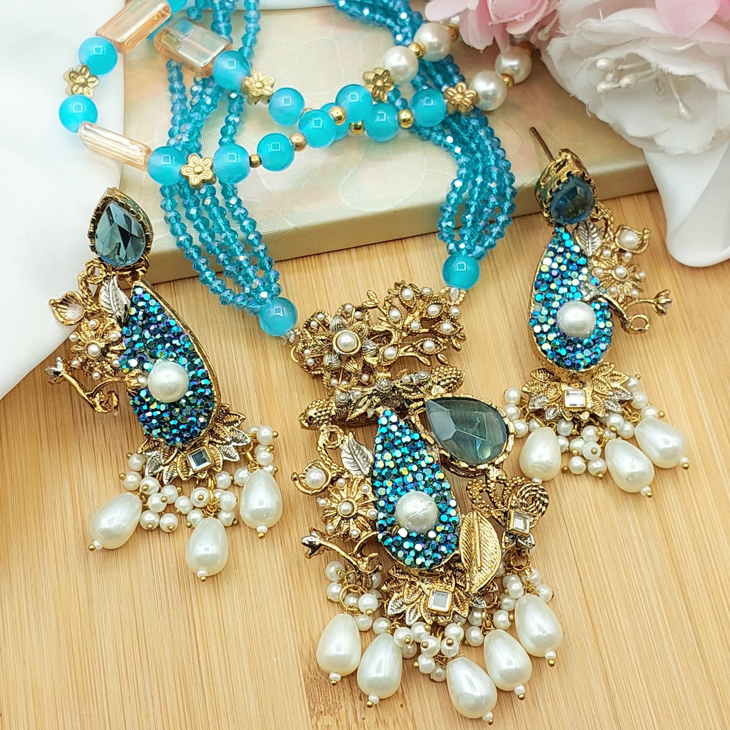 *Handmade Turkish Pendant Mala Sets*