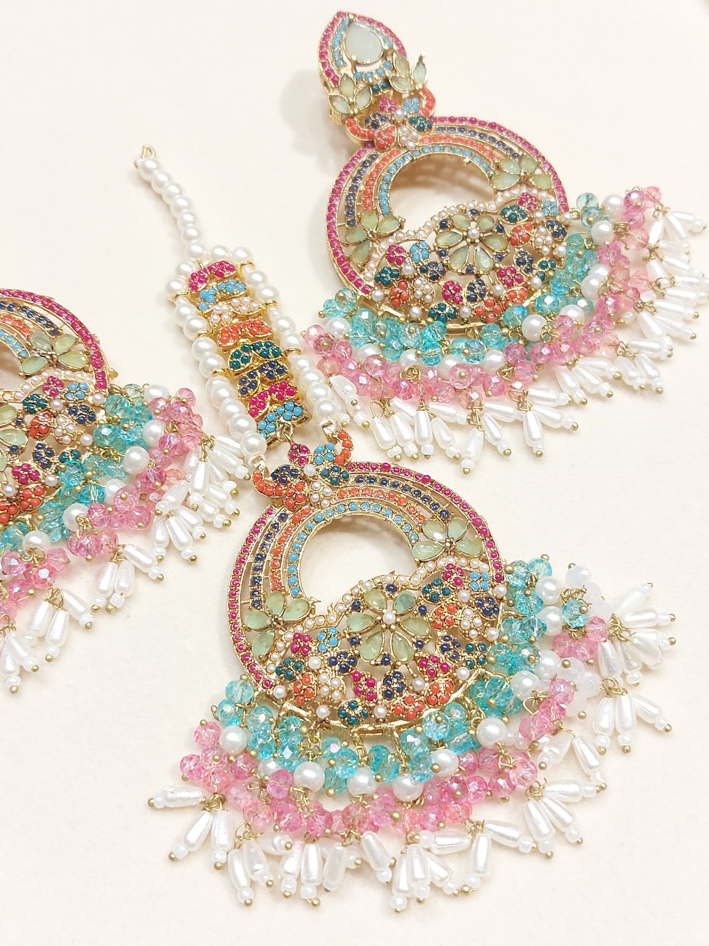 *Nauratan Multicoloured Bala and Tikka Sets*