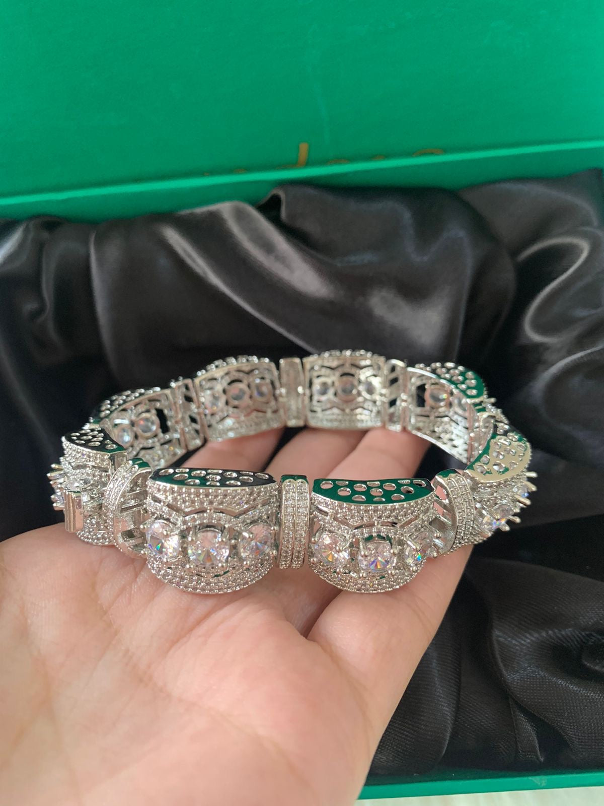 Indian original american diamond bracelet