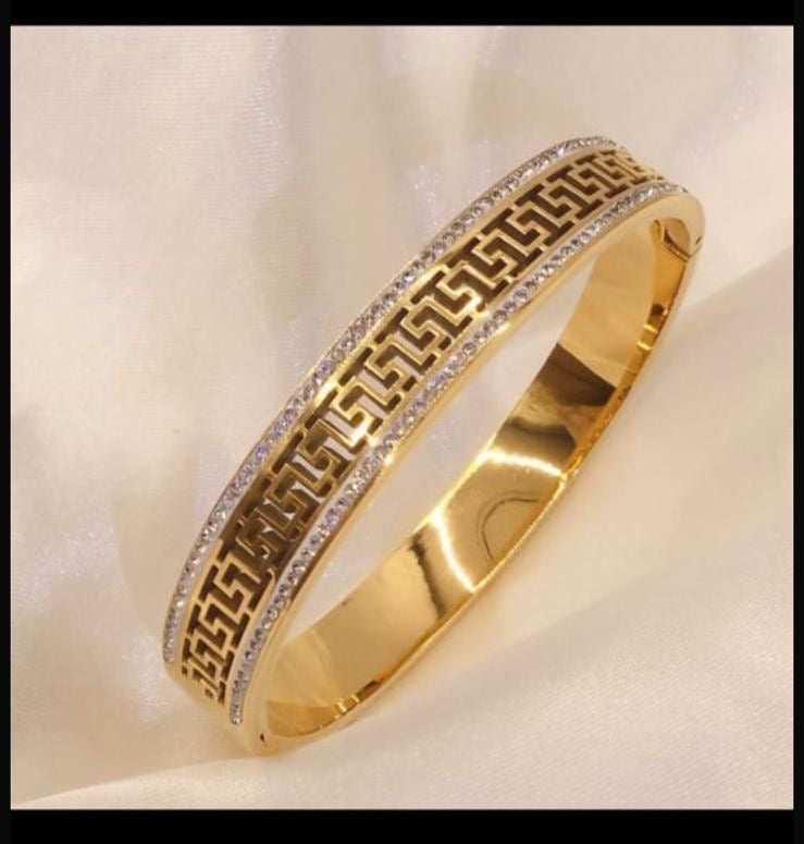 Gold and Silver Cuff