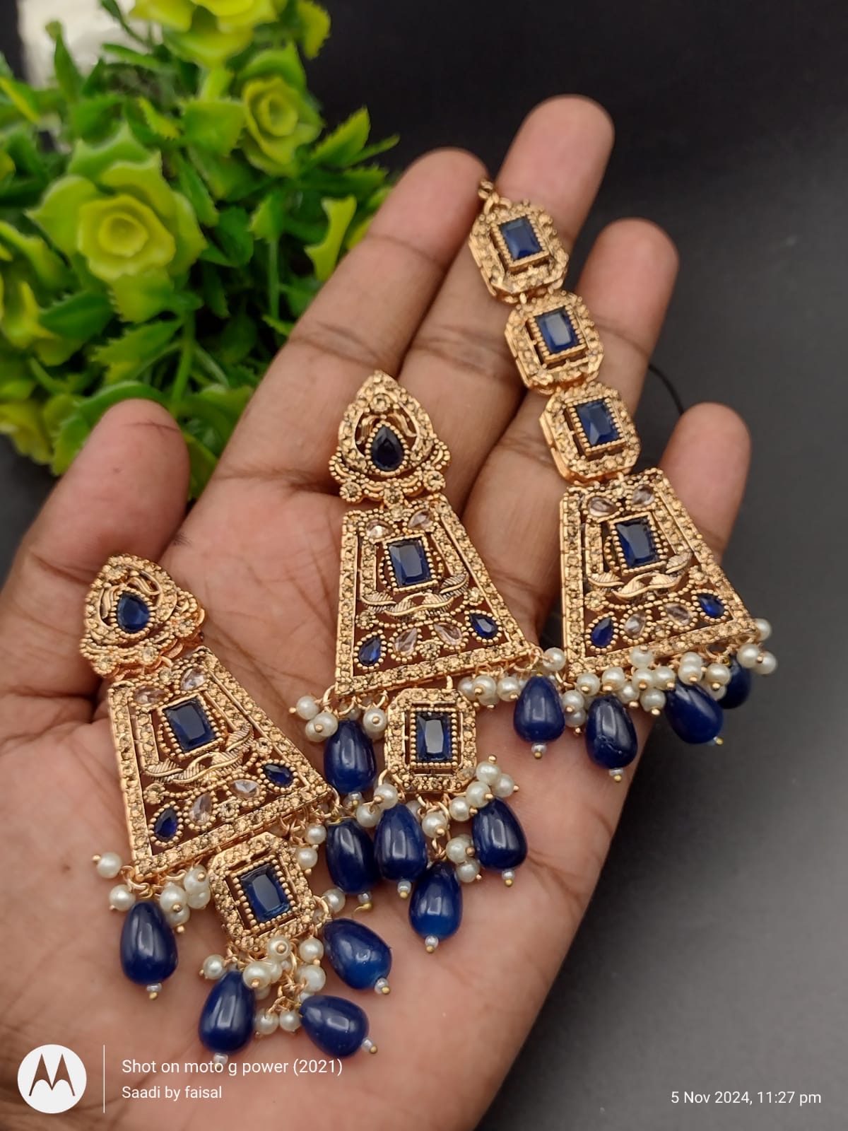 Earrings & Tikka