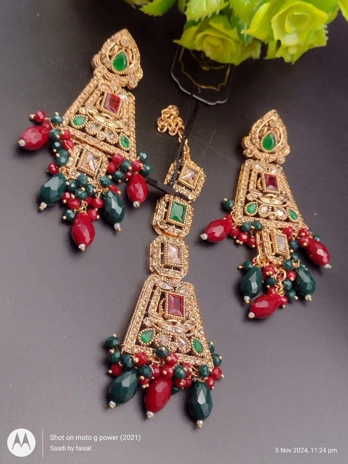 Earrings & Tikka