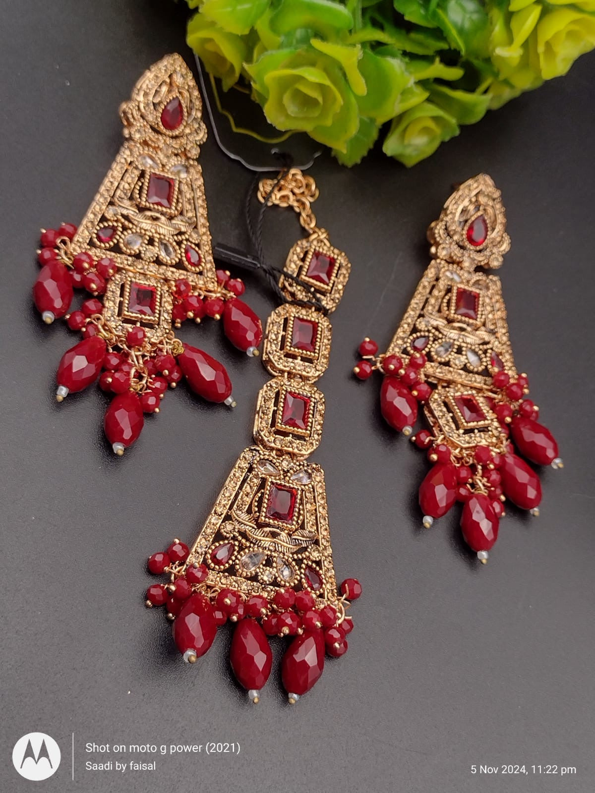 Earrings & Tikka