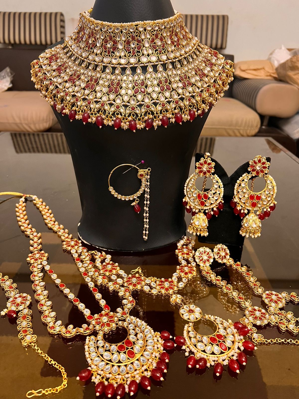 Heavy bridal set