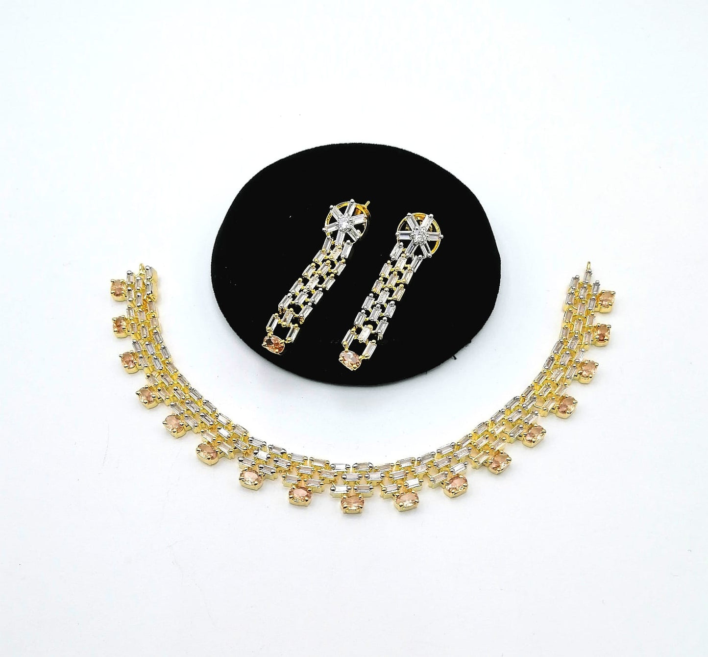 Zircon necklace set