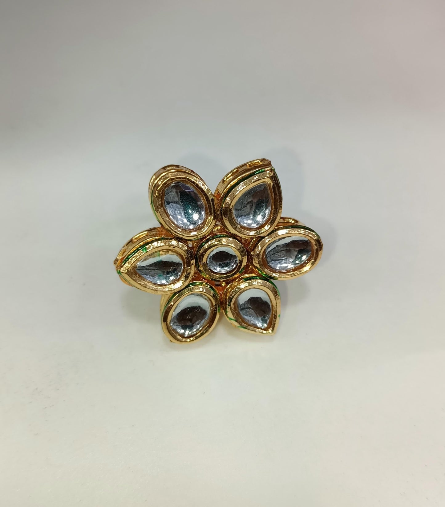 *Kundan Goldplated Rings*