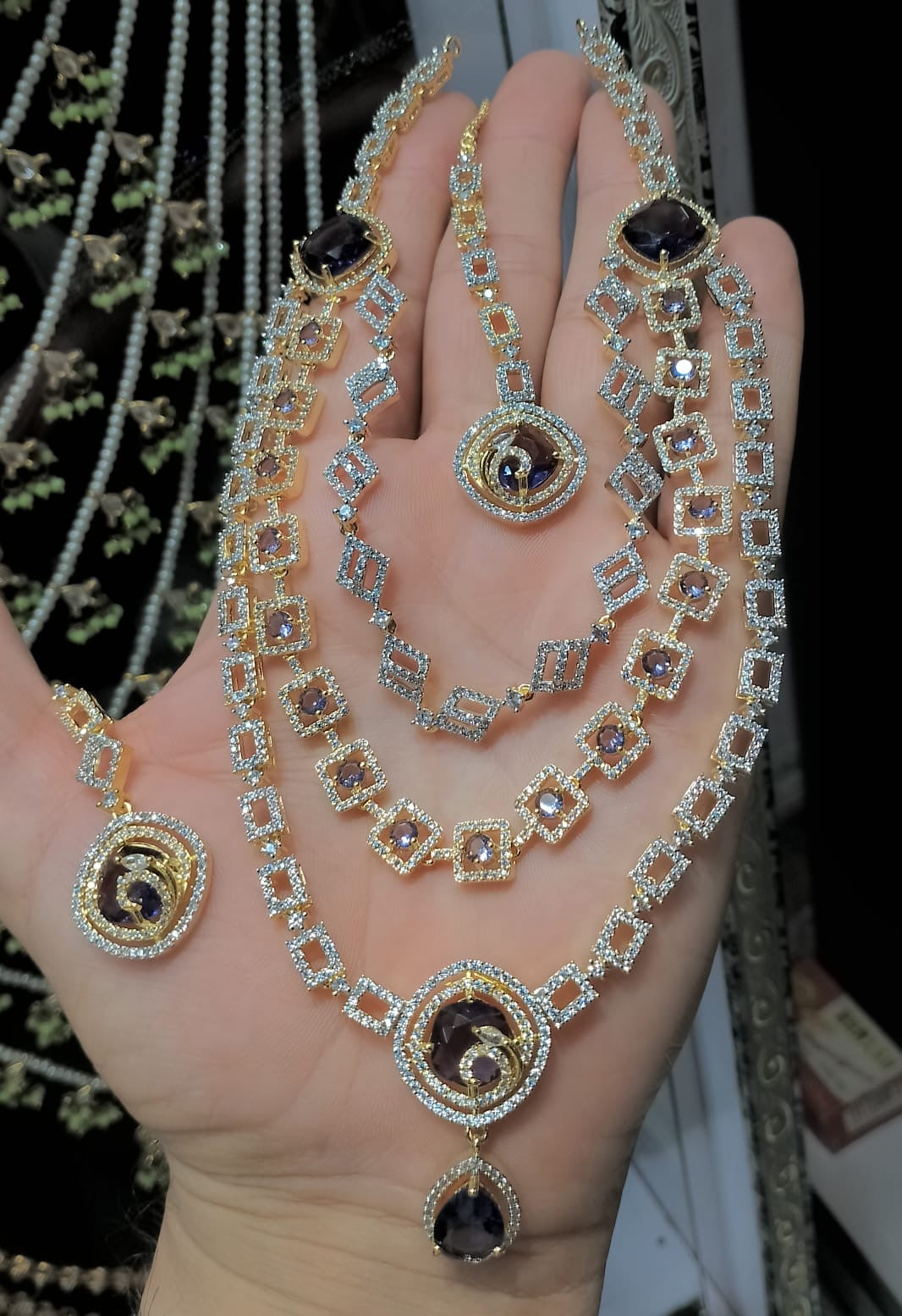*Three Layered Zircon Sets*