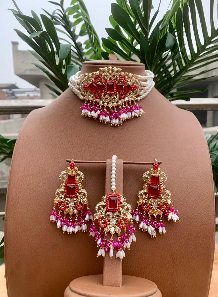 *Choker sets with Bindiya*