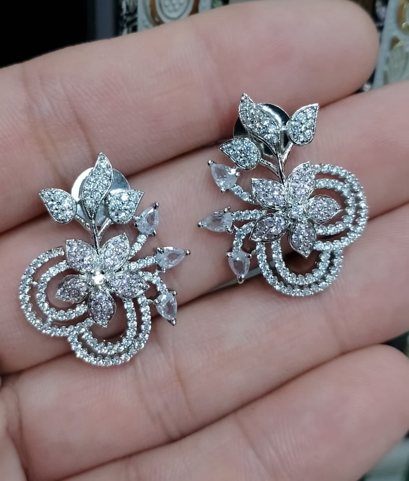 *American Diamond Zircon Studs*