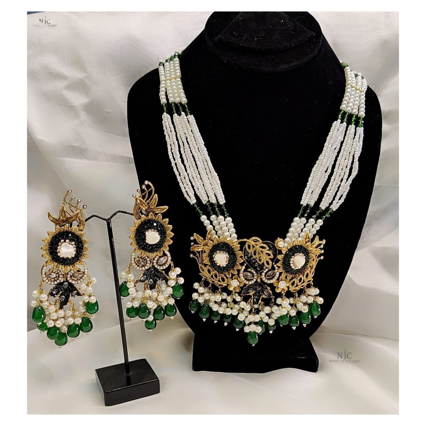 Handmade turkish work long maala set