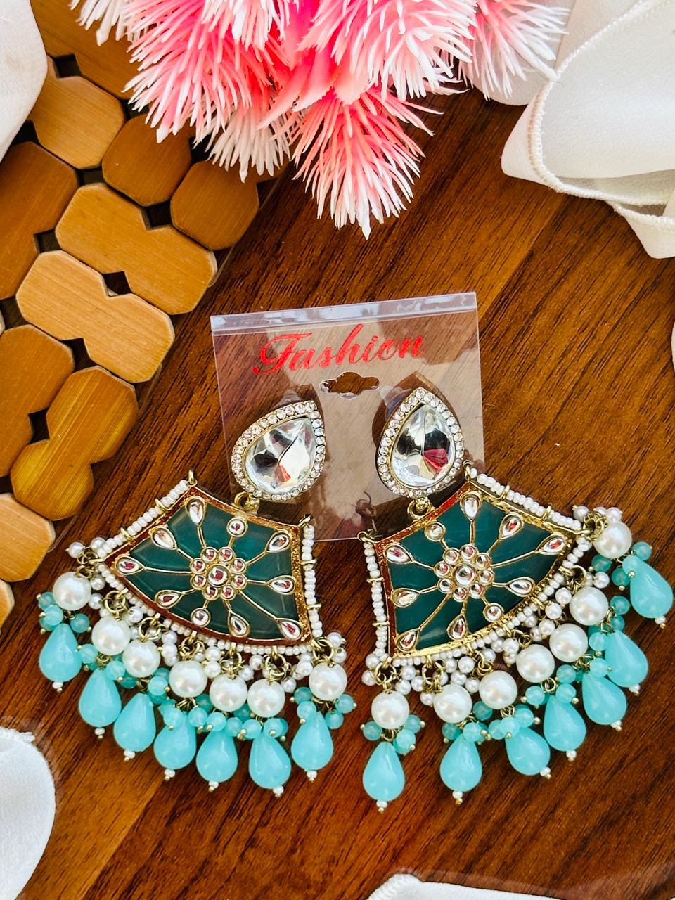 Doublet Indian earrings
