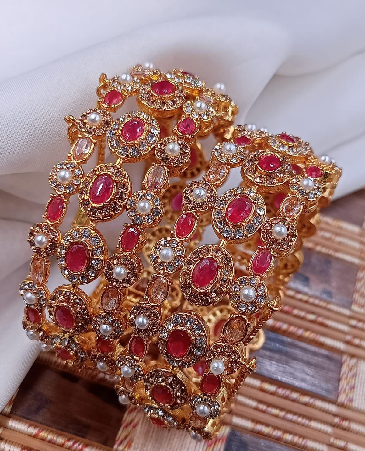 *Stones Studded Kara’s/Bangles*