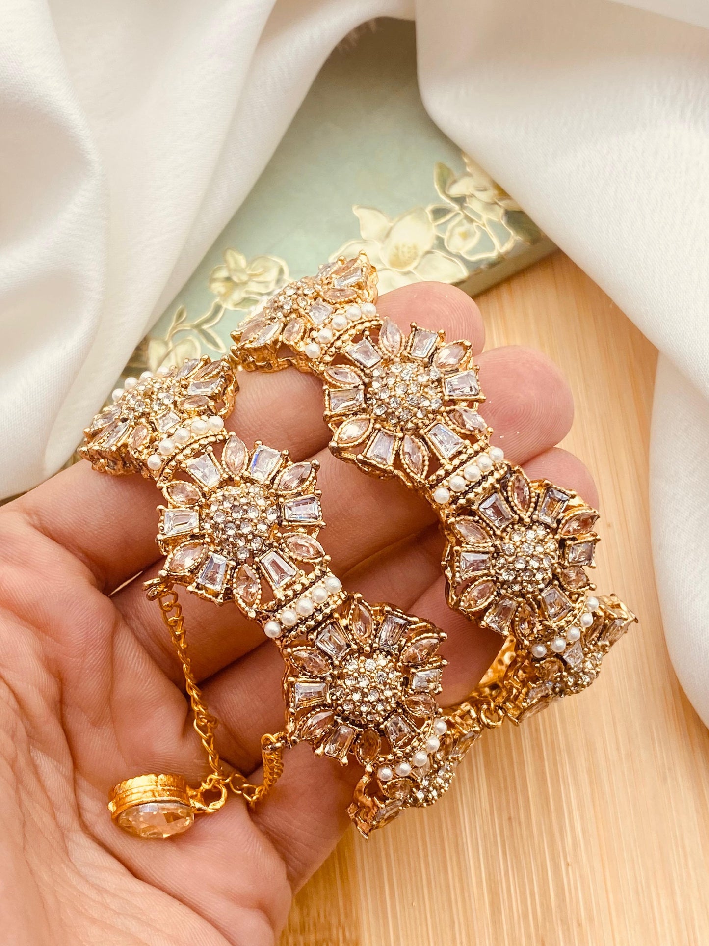 *Stone Studded Bangles*