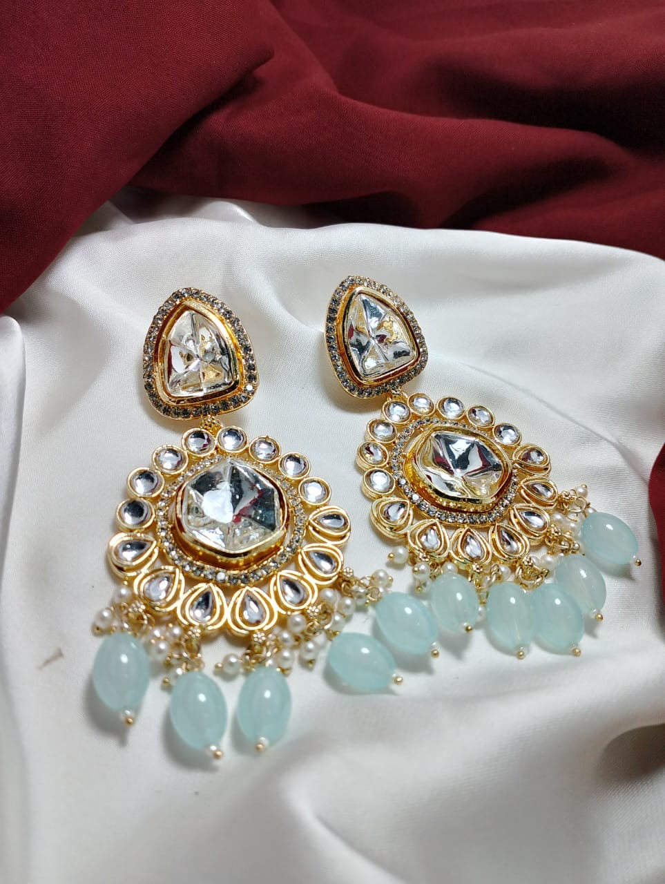 Kundan earrings
