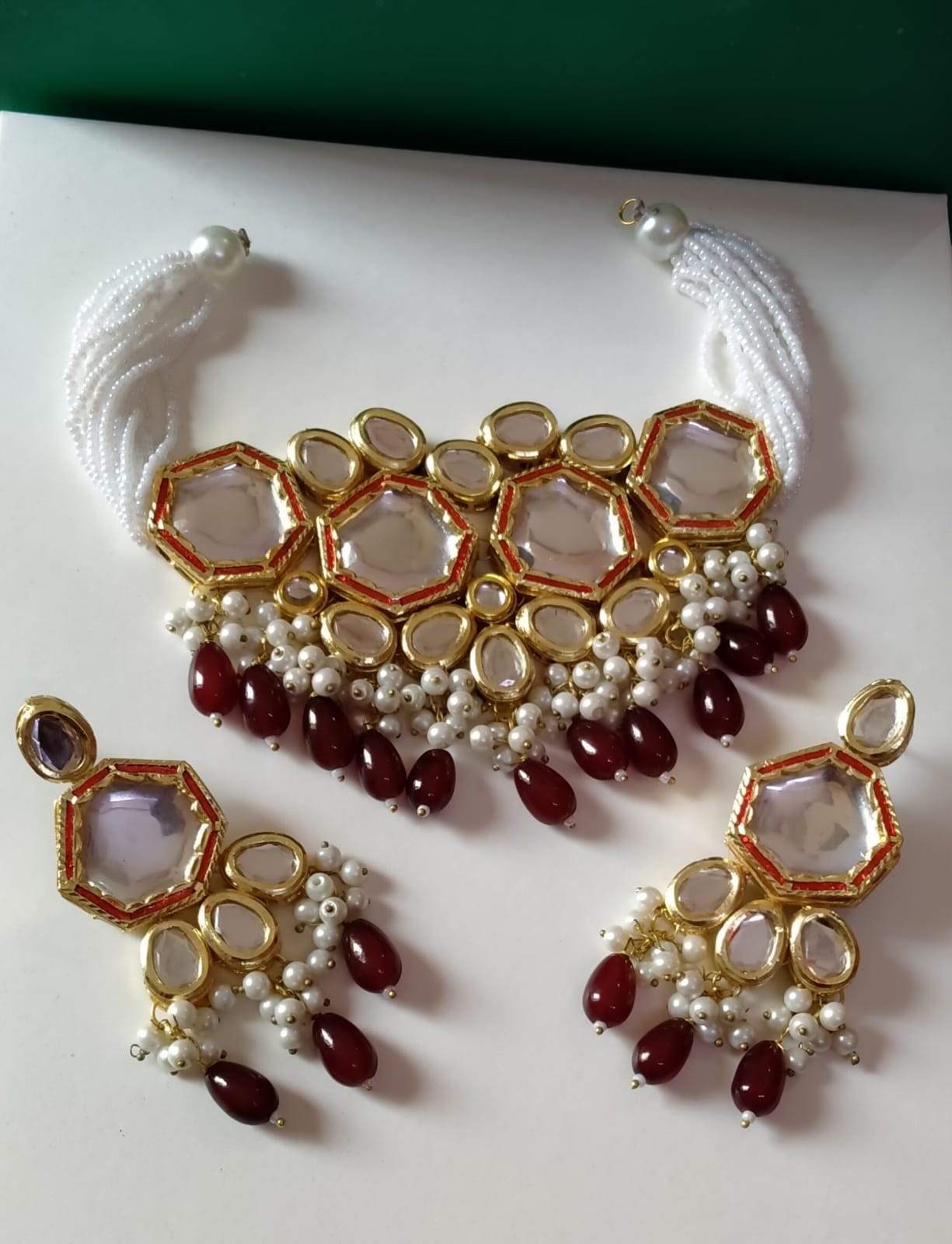 *Kundan Choker Sets with Back Meenakari*