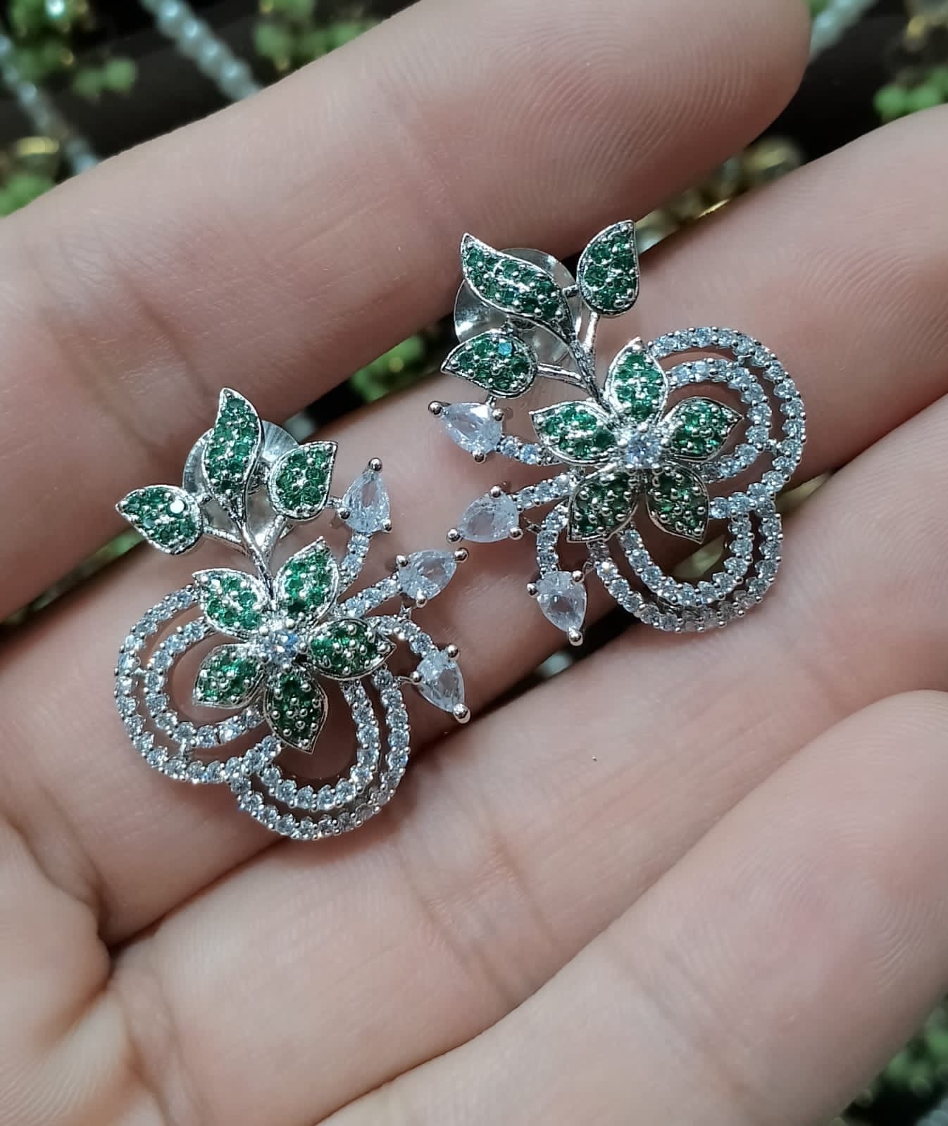 *American Diamond Zircon Studs*