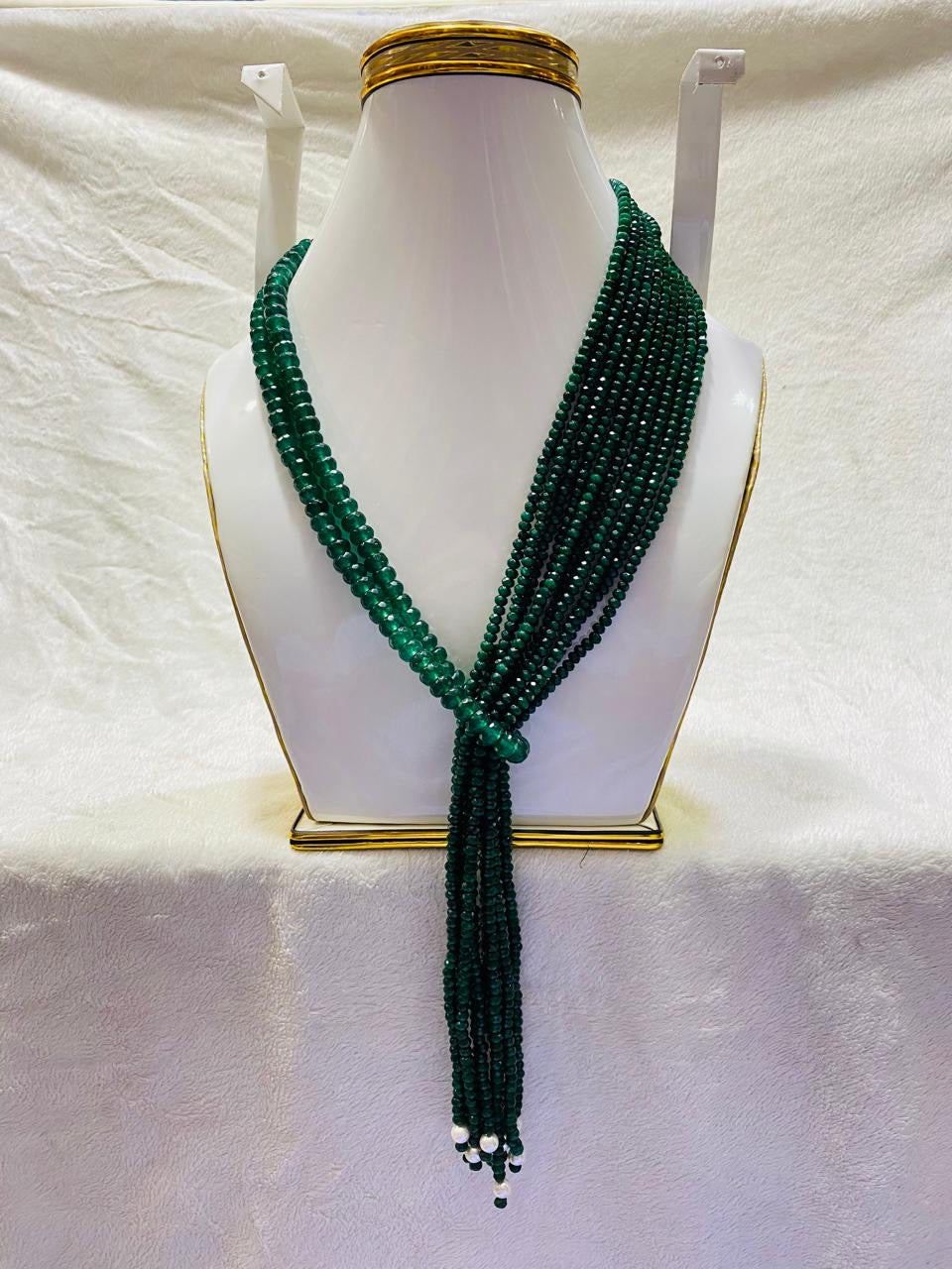 *Made to order, Real Stones Jade Necklace*