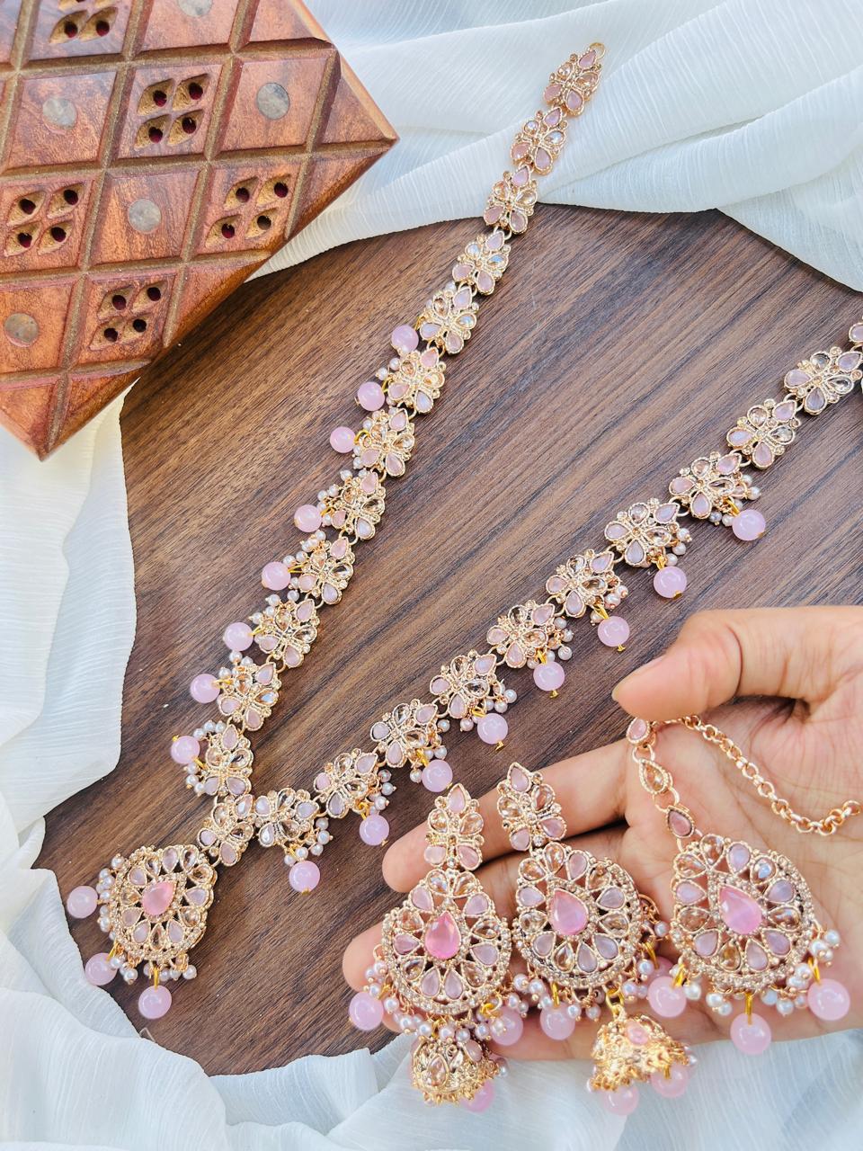 Designer Mala set with Teeka