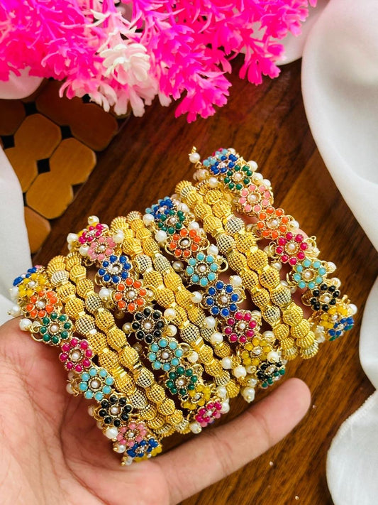 Nauratan 4pcs bangle set