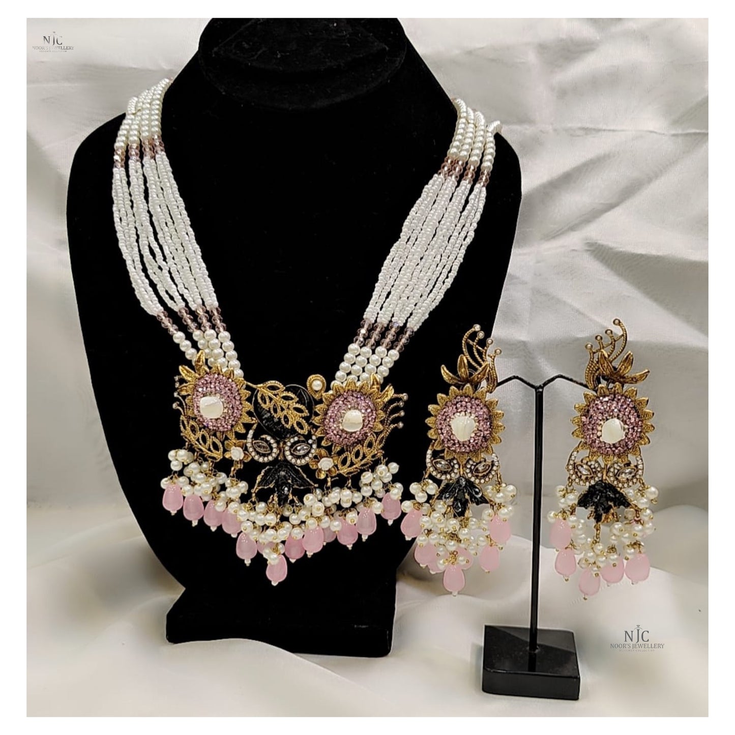 Handmade turkish work long maala set