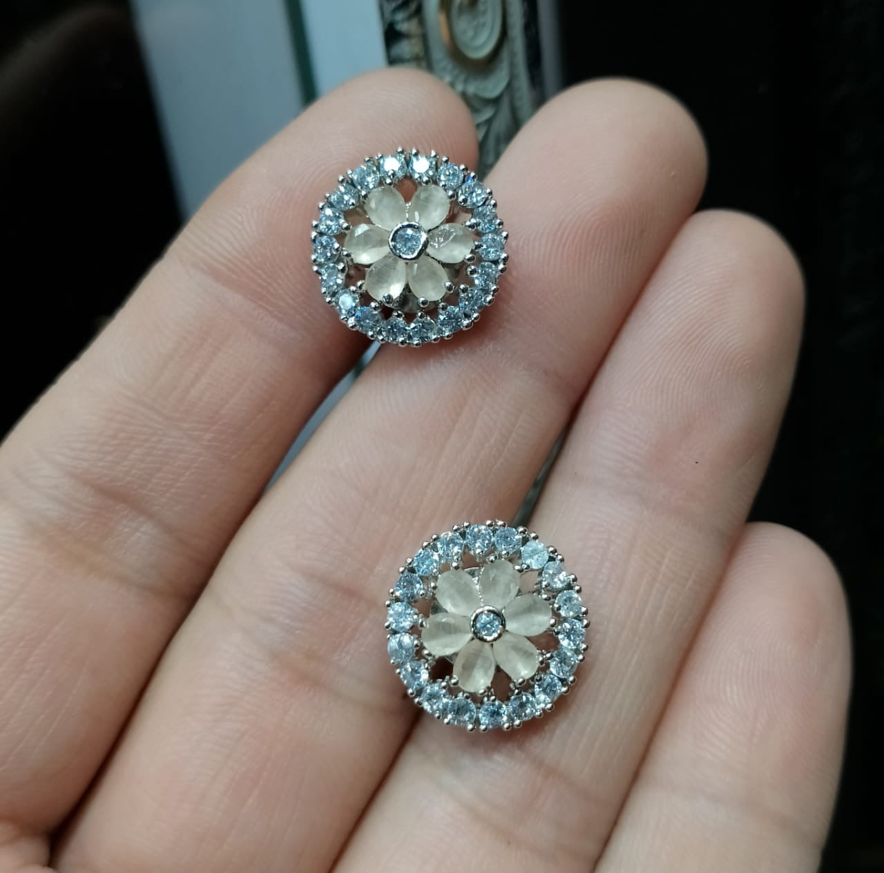 American Diamond studs tops