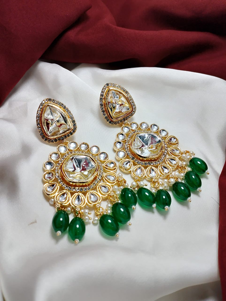 Kundan earrings