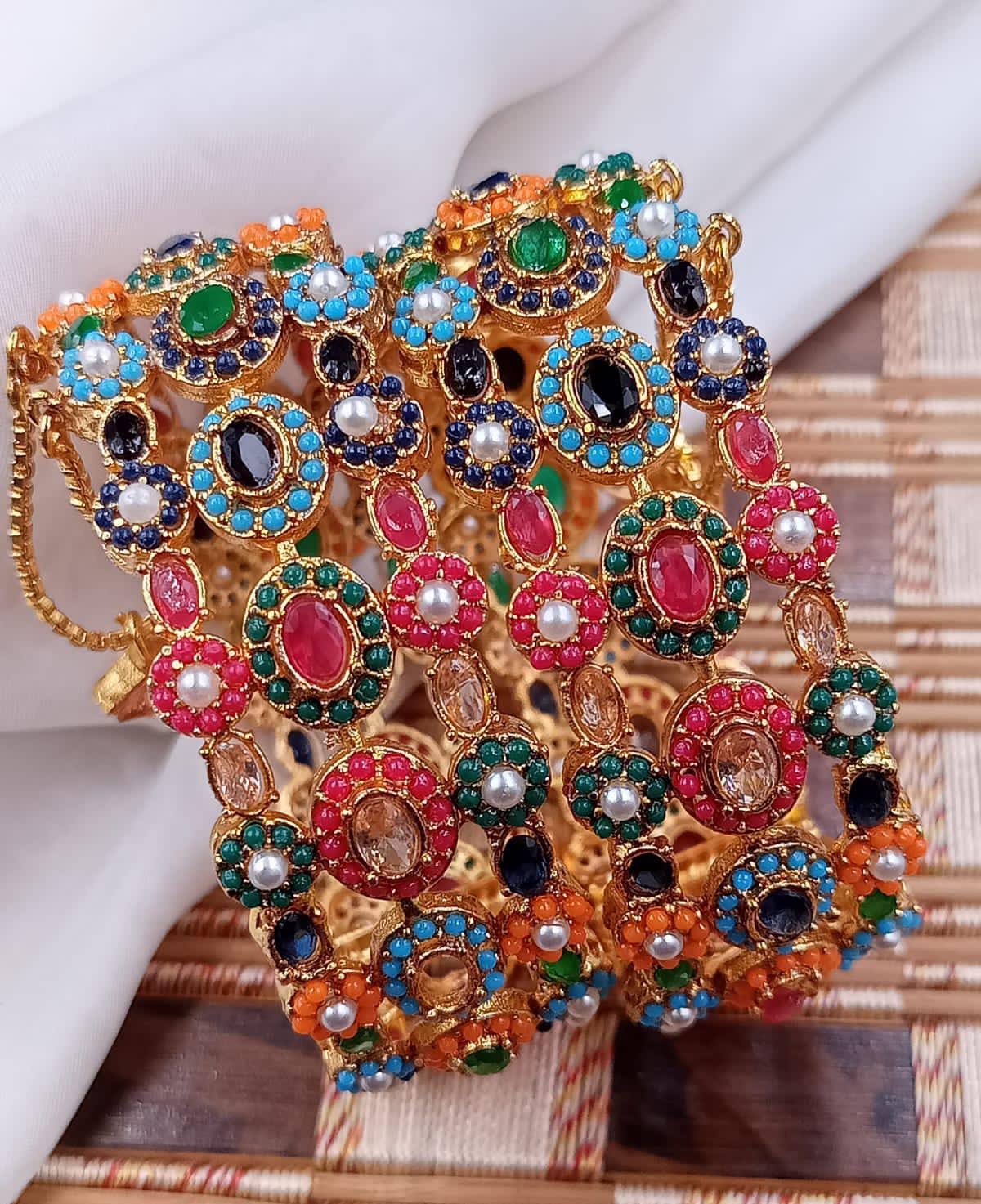 *Stones Studded Kara’s/Bangles*